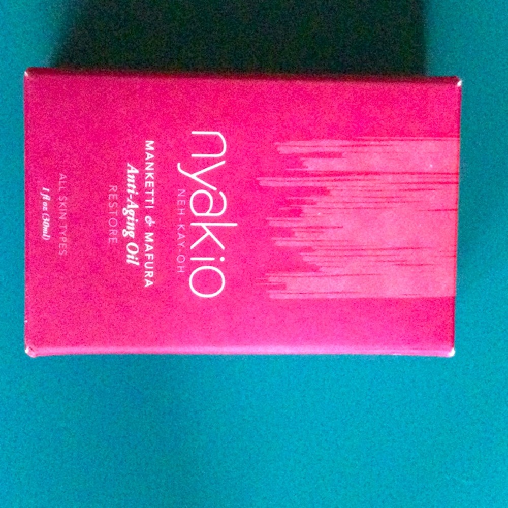Brand new restorative face and neck oil.